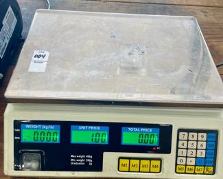 LOT # 004  -  ELECTRONIC SCALE