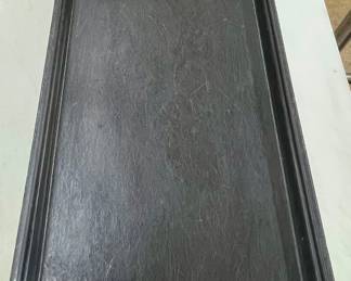 LOT # 063  - LOT /31 BLACK CARLYSLE MEAT TRAYS