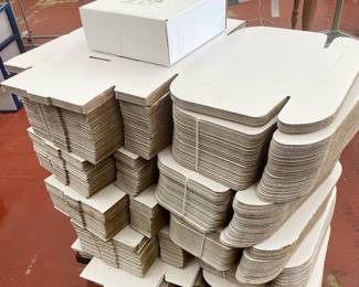 LOT # 118  -  LARGE LOT OF PACKAGING BOXES (UNFOLDED)