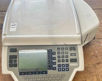 LOT # 005  -  HOBART SCALE w/PRINTER  MODEL 28879BJ