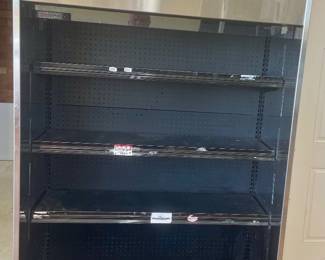 LOT # 108  -  COOLER USED FOR DISPLAY SHELVING ONLY