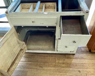 LOT # 054  -  HOOSIER CABINET BASE