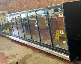 LOT #100  -  13-DOOR KYSOR FREEZER