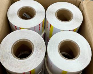LOT #133  - CASE OF SCALE LABELS