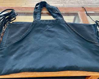 LOT #134  - LOT/12  BLACK APRONS - CONDITIONS VARY