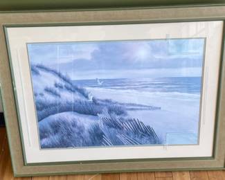 LOT #115  -  SEASCAPE PRINT