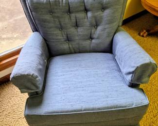 BLUE SIDE CHAIR