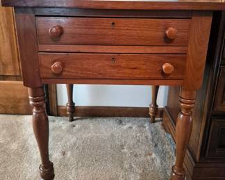 HAND MADE WALNUT SIDE TABLE