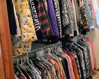 LOTS of WOMEN'S CLOTHING 4 CLOSETS