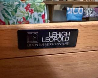 Lehigh Leopold business furniture tag