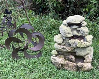 yardart, small fountain