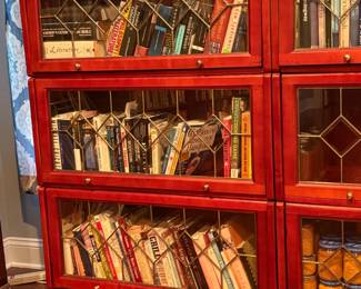  vintage lawyer's bookcase $460.00 each quantity of 2