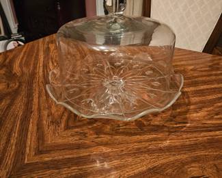 Vintage Princess House cake plate