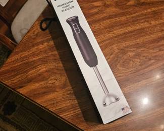 New immersion hand blender