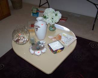 ROUGIER COFFEE TABLE & MISC.