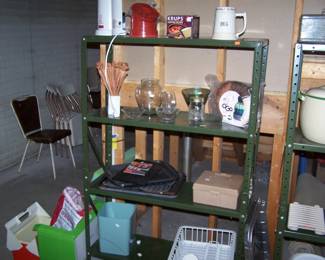 KITCHEN ITEMS & SHELF