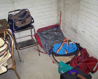 SMALL BAGS & STEP STOOL