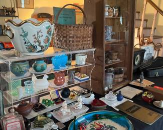 Displays in front room 
