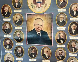 Presidential calendar cover 