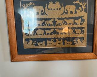 Paper cut picture  Noah’s Ark 