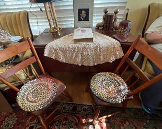 Early pine chairs  ( 5 total )