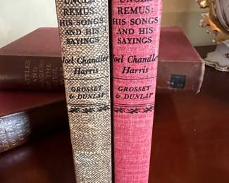 1921 uncle Remus hard back books 