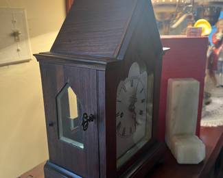 Side of clock 