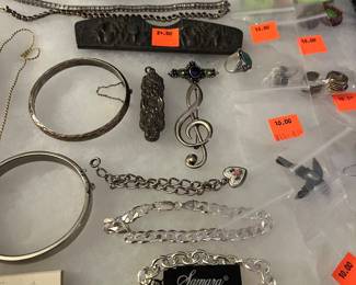 All sterling jewelry 