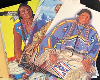 Native American postcards 