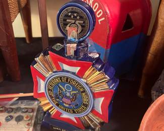 Veterans Jim beam bottle 