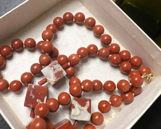 Stone beads 