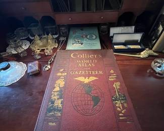 Colliers world atlas gazette 