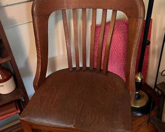 Oak desk Chair 