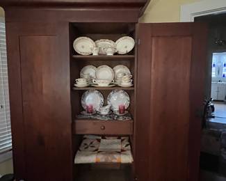 Large walnut Wardrobe 