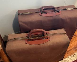 Early suitcases 