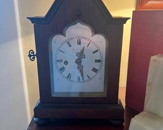 Small wood steeple clock 