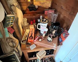 Bottle openers , Jim beam , mini whiskey bottles 