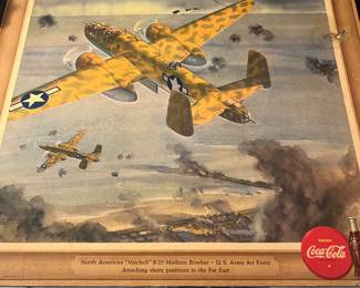 3 fighter plane pictures from Coca Cola 