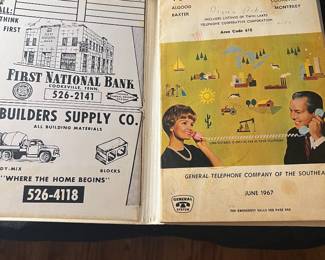 June 1967 phone book of Putnam Co