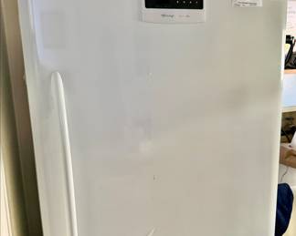 Frigidaire upright freezer like new