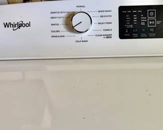 Whirlpool washing machine