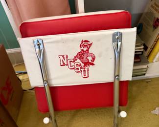 NC State Wolfpack folding stadium seat