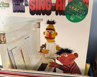 Factory sealed Sesame Street Bert and Ernie Sing-Along LP