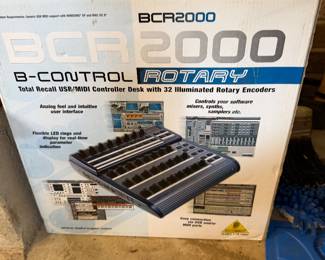 Behringer BCR2000 B-Control Rotary MIDI controller in the original box
