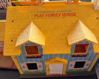 Vintage Fisher-Price Play Family House