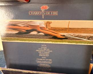 Chariots of Fire soundtrack LP by Vangelis