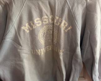 Vintage Missouri University crewneck sweatshirt