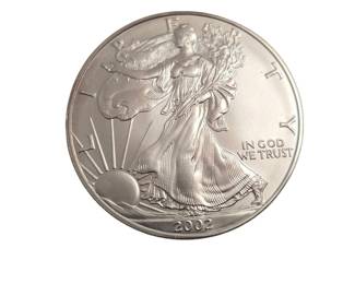 2002 USA Silver Eagle Dollar