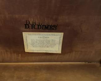 19”H x 42”L x 22”W | D.R Dimes Classic Wooden Bed Frame Rails and Posts