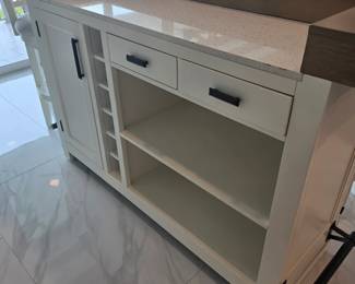 Back side of the bar